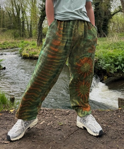 Pantaloni hippie unisex tinti - pantaloni,