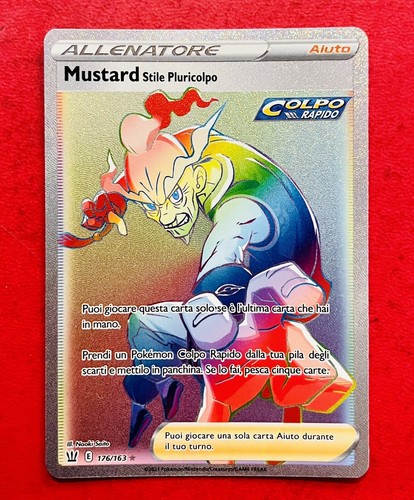 Lotto carte pokemon mustard - carte,