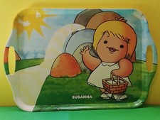 SUSANNA BAMBOLA INVERNIZZI VASSOIO PLASTICA CM. 48 PER TAZZA VINTAGE INVERNIZZIN