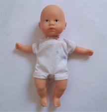 Bambola Corolle Mini Baby Bebe vintage 1997 8" occhi azzurri, corpo morbido
