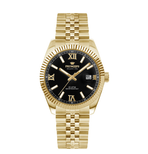 Orologio uomo dorato pryngeps - dorato,