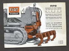 Trattori Fiat - Catalogo parti di ricambio Scarificatore RP8 - ed. 1962