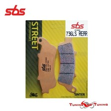 Pastiglie Freno Posterior SBS LS SINTER PER HONDA VFR 800 FI 1998 1999 2000 2001