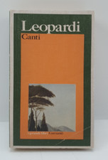 CANTI - GIACOMO LEOPARDI -