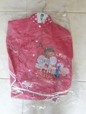 lotto 851b piumino Dottoressa Peluche Mantella Poncho Pioggia Bambina mis0 4/7A