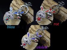 Portachiavi Con Coniglio In Strass