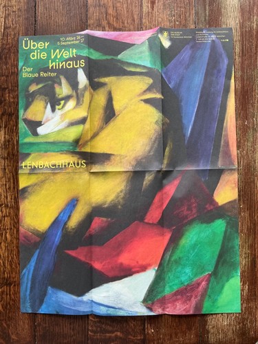 Franz marc tigre poster - franz, tigre"