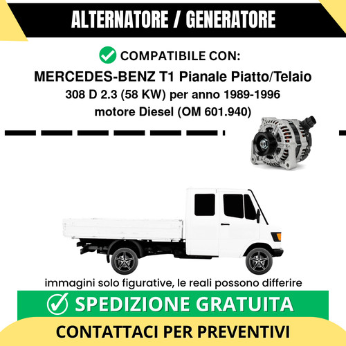 Alternatore mercedes benz - alternatore, mercedes-benz