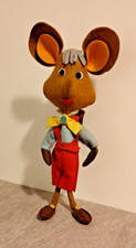 PUPAZZO DI TOPO GIGIO IN PANNOLENCI.