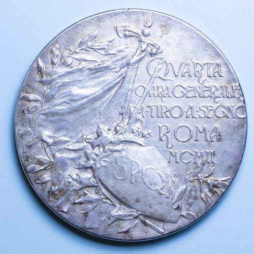 Roma medaglia 1902 gara - roma,
