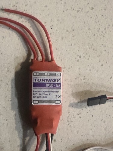 Turnigy peluche 18amp esc - turnigy,