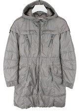 Giacca Lunga Grigia Con