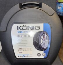 Catene da neve König-Thule XG-12 Pro 247 per pneumatici 235/70-16 235/65-17 235/60-18 