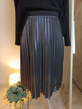 Gonna Donna Laminata Argento