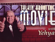 YEHYA foto autentica firmata a mano "JIMMY KIMMEL che parla del film" 8,5x11
