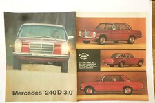 # ARTICOLO PROVA MERCEDES 240 D 3.0  - 1974
