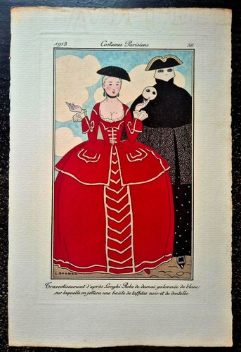 George barbier pochoir - george,