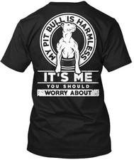 My Pit Bull Is Harmless - Maglietta Pitbull Its Me Made in USA Taglia dalla S alla 5XL
