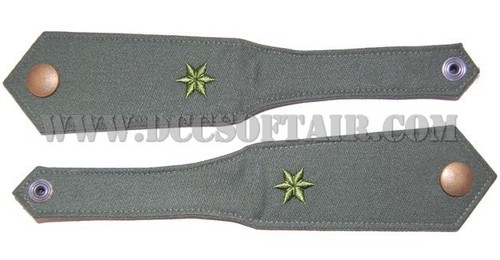 Coppia spalline ricamate - coppia, grado
