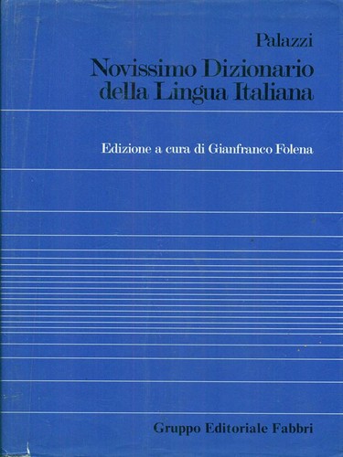 Novissimo dizionario della - novissimo,