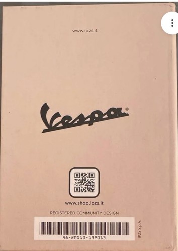 Trittico vespa 2019 raro - vespa, 2019.