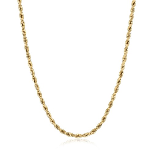 Collana uomo catena torchon - collana,