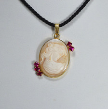 CIONDOLO  ARGENTO 925 DORATO