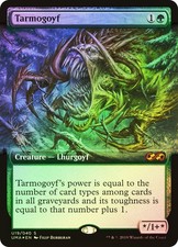 MTG FOIL Tarmogoyf Extended Art - Ultimate Masters #U19