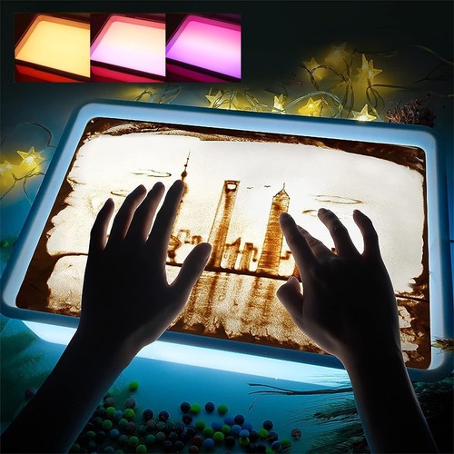 Sand painting light box - painting,
