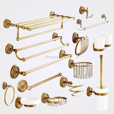 Set accessori bagno ottone