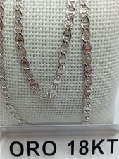 Collana in oro bianco 750 18