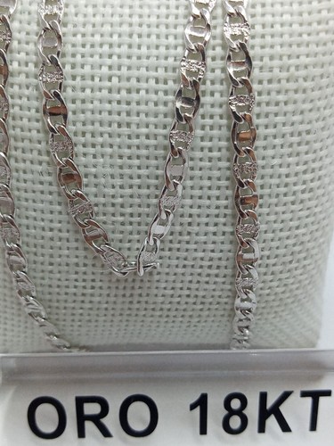 Collana oro bianco 750 18 - oro,