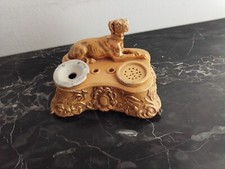 Antico calamaio in ceramica