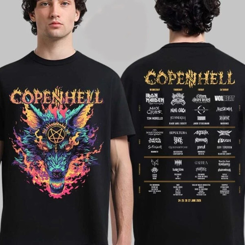 Maglietta copenhell festival - maglietta,