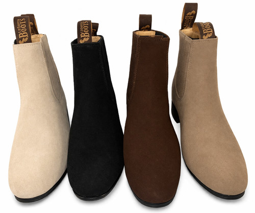 Genuine nubuck leather ankle - genuine,