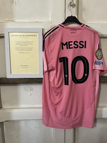 Matchworn messi inter miami - matchworn,