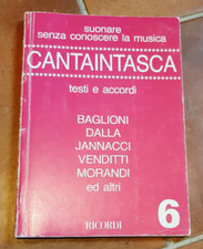 CANTAINTASCA 6 TESTI ACCORDI -