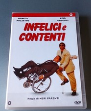 INFELICI E CONTENTI Renato Pozzetto dvd Fuori Catalogo 