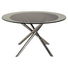 “Nodo” round steel chromed