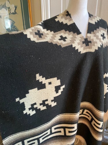 Poncho cowboy serape clint - poncho, "clint