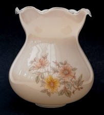 Paralume lampada vetro opalino