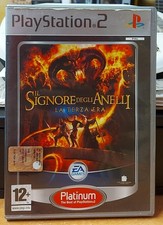 IL SIGNORE DEGLI ANELLI LA TERZA ERA PS2 ITA COMPLETO CONSEGNA 24/48H CON BRT