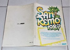 Spartiti Festival di SANREMO 1987 - 87 Mango Umberto Tozzi Nada Paola Turci