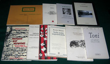 LOTTO DI NOVE LIBRI POESIA - AA.VV. - AUTOGRAFATI DALL'AUTORE - TITOLI IN FOTO