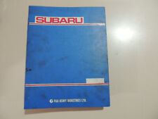 Manuale Officina Subaru Libero