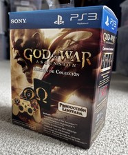 RARO! God Of War Ascension PS3 America Latina Edizione da Collezione con Controller 