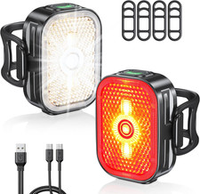 Luci Bicicletta LED 2-In-1 Con