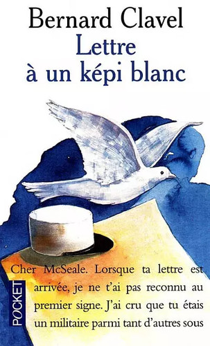 Lettre képi blanc - à, un
