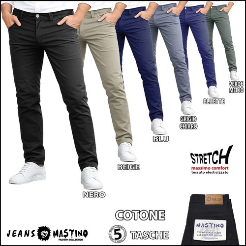Mastino pantalone uomo cotone - pantalone,