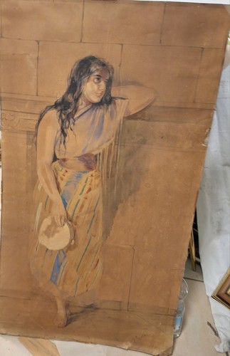 Dipinto antico eseguito - antico,